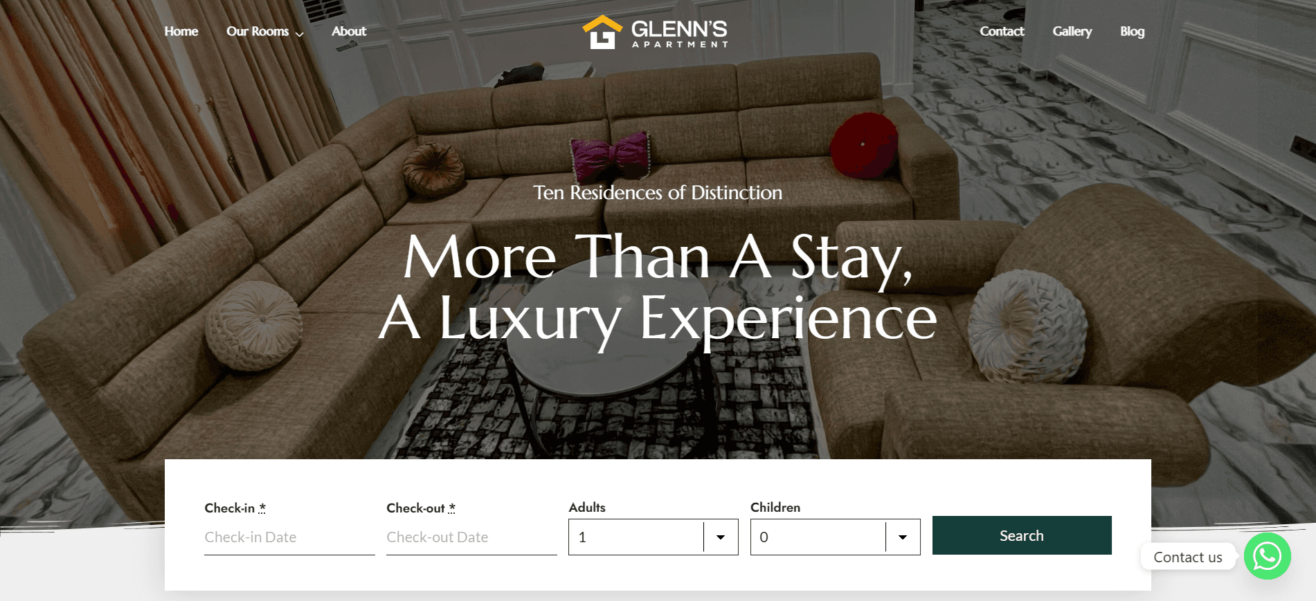 Glenn’s Apartment header